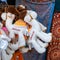 Cute camel stuffed animal souvenir of Jerusalem for sale to tourists