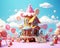 The cute candyland generative fantasy is a small candyland fantasy.