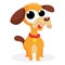 Cute Cartoon Beagle Puppy