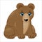 Cute cartoon bear