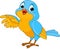 Cute Cartoon Bird