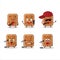 A Cute Cartoon design concept of gingerbread singing a famous song