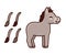 Cute cartoon donkey tail game