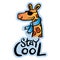 Cute Cartoon Giraffe in Glasses with text Stay Cool.