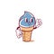 cute cartoon ice cream