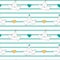 Cute cartoon paper boats seamless vector pattern background illustration
