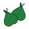 cute cartoon pears