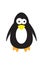 Cute cartoon penguin animal character