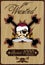 Cute Cartoon Pirate Poster