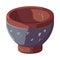 Cute cartoon pottery bowl kitchen