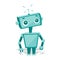 Cute cartoon robot