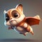 Cute Cartoon squirrel