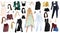 Cute Cartoon Supermodel Paper Doll