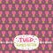 Cute cartoon tulip seamless pattern.