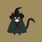 Cute cat professor McGonagall. Fan Art Harry Potter