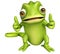 Cute Chameleon funny cartoon character