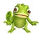 Cute Chameleon funny cartoon character