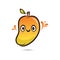 Cute Character Design Mango face