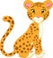 Cute cheetah cartoon