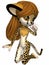 Cute Cheetah - Toon Figure