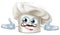 Cute chef hat mascot