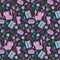 Cute childish seamless pattern