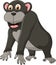 Cute chimpanzee cartoon