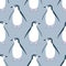 Cute chinstrap penguin seamless pattern