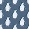 Cute chinstrap penguin seamless pattern