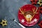 Cute Christmas food idea - funny reindeer pancake