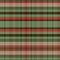 Cute christmas plaid vector seamless pattern. Checkered scottish flannel print for celtic home decor. For highland tweed