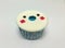 Cute Coconut Flavor Cupcake with Design as Seal Face