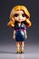 Cute Collectible Female Funko Pop Vinyl Figure in Modern and Stylish Clothing