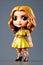 Cute Collectible Female Funko Pop Vinyl Figure in Modern and Stylish Clothing