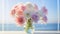 Cute And Colorful Chrysanthemum Arrangement With Pastoral Charm