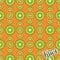 Cute and colorful kiwi pattern