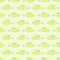 Cute colorful seamless pattern Green fishes