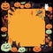 Cute and colorful Whimsical colorful Halloween high quality ai generated image