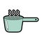 Cute Cooking pot graphic design