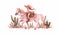 Cute cowgirl riding a beautiful adorable horse illustration. Simple, childish, adorable character. Magic Boho Wild West