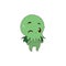 Cute Cthulhu winking