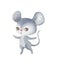 Cute dancing mouse