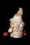 Cute decorative santa claus forgotten on a table