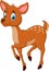 Cute deer cartoon