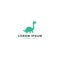 cute dino dinosaur dinosaurus brontosaurus logo