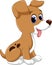 Cute dog cartoon