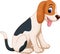 Cute dog cartoon