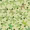 Cute dogs pattern in muted greens with pops of other colors