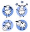 Cute doodle sheep collection