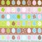 Cute Easter wrapping paper seamless pattern